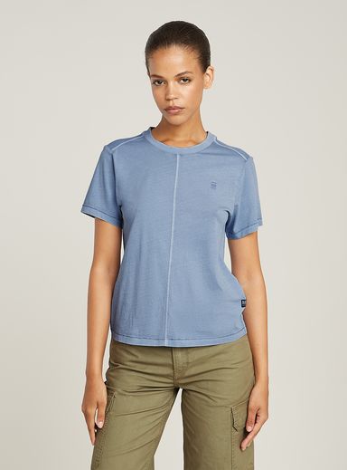 Overdyed Front Seam Top